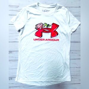 Girls Under Armour Drifit T-shirt (size medium)